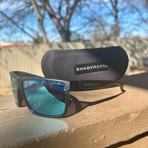 Shady Rays Black and Blue Sunglasses